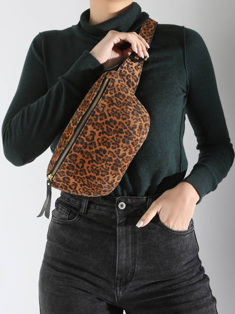 Belt Bag Paul marius Brown leopard BANANLEO other view 1