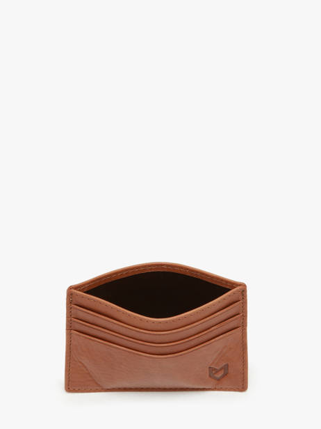Card Holder Leather Yves renard Brown bovino 192 other view 1