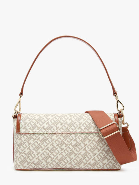 Sac Porté épaule Th Monoplay Cuir Tommy hilfiger Beige th monoplay AW17341 vue secondaire 4