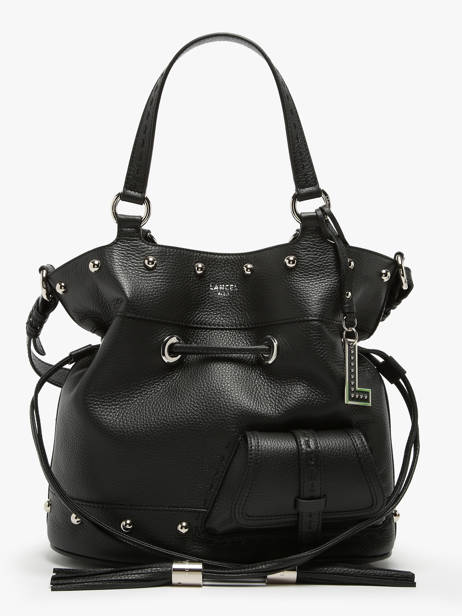 Sac Porté Main Premier Flirt Cuir Lancel Noir premier flirt A13381 vue secondaire 1