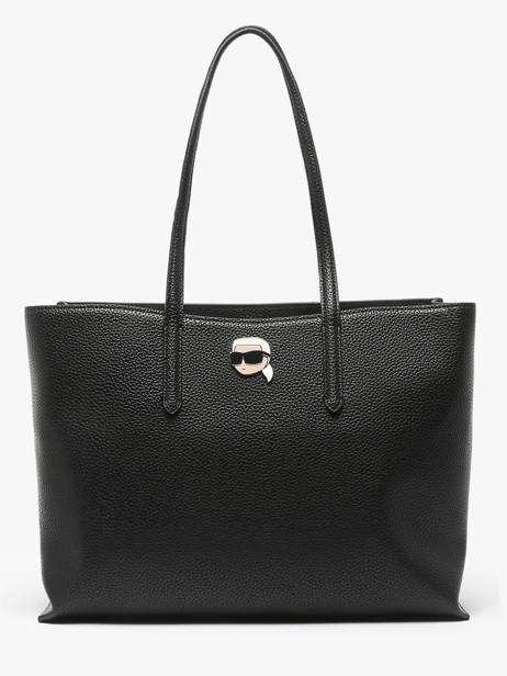 Sac Porté épaule K Ikon Polyurethane Karl lagerfeld Noir k ikon A1W30496