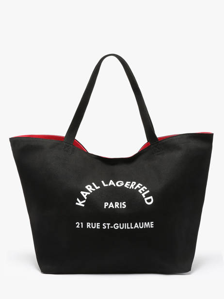 Sac Bandoulière Rsg Coton Karl lagerfeld Noir rsg A1W50006