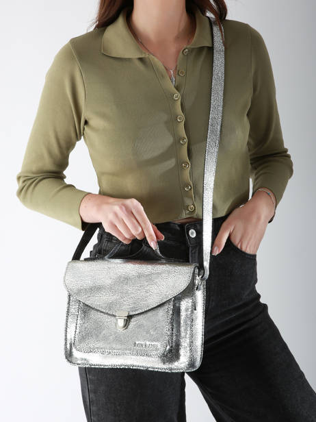 Crossbody Bag Melle George Miroir Paul marius Silver miroir GEORGMIR other view 1