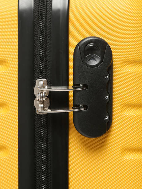 Valise Rigide Valencia Travel Jaune valencia L vue secondaire 1