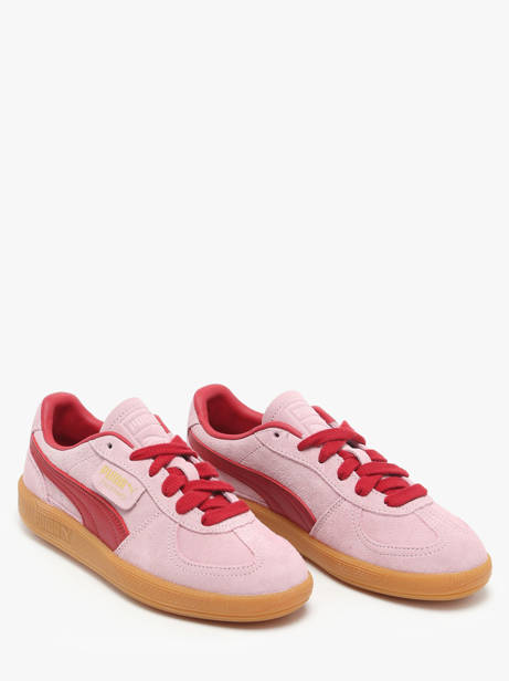 Sneakers Palermo In Leather Puma Pink women 39646350 other view 2