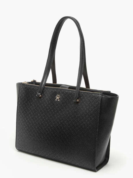 Sac Porté épaule Th Eternity Polyurethane Tommy hilfiger Noir th eternity AW16948 vue secondaire 2