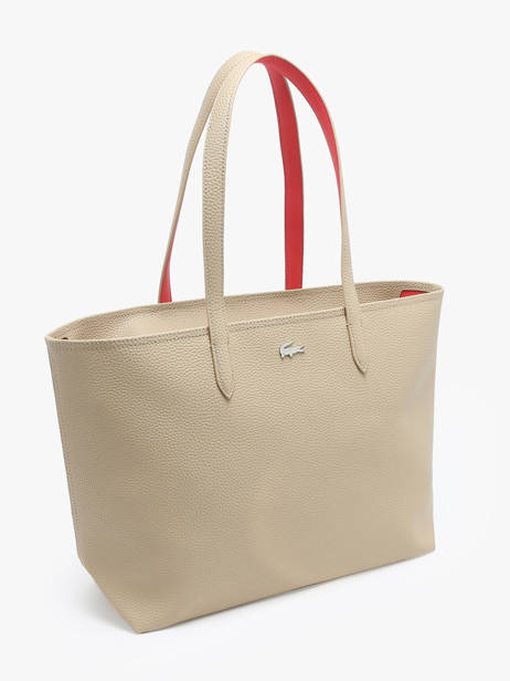 Shopping Bag Anna Lacoste Beige anna NF4823AA other view 2
