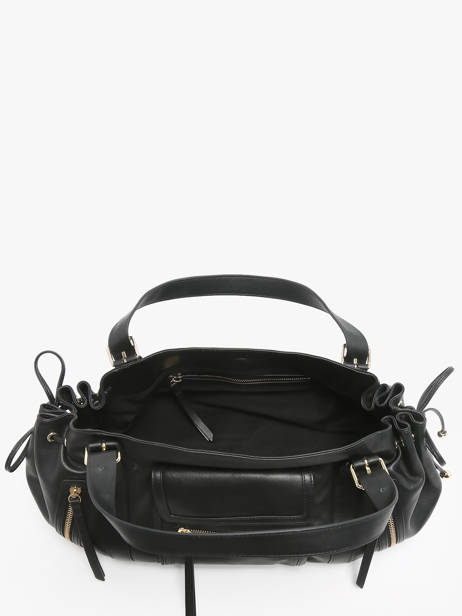 Sac Porté épaule Icone Cuir Gerard darel Noir icone DBS30410 vue secondaire 3