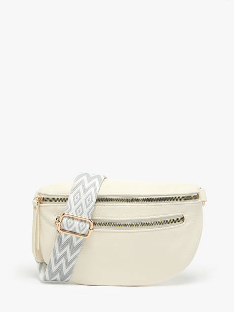Sac Banane Miniprix Blanc sangle 1