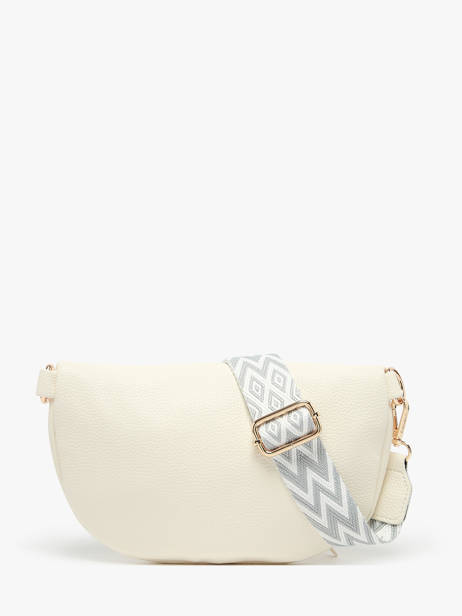 Sac Banane Miniprix Blanc sangle 1 vue secondaire 3