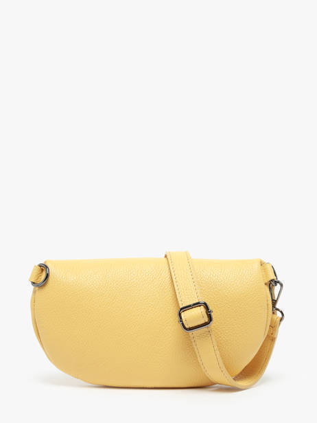 Leather Caviar Belt Bag Milano Yellow caviar CA23111 other view 4