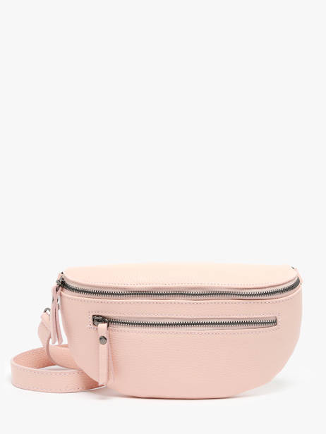 Leather Caviar Belt Bag Milano Pink caviar CA23111