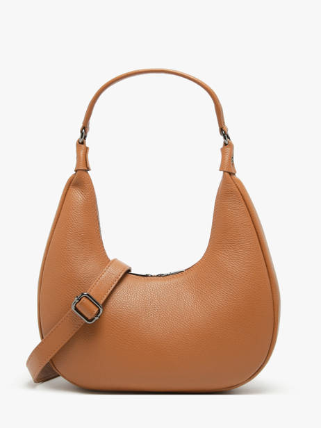 Shoulder Bag Caviar Leather Milano Brown caviar CA24121