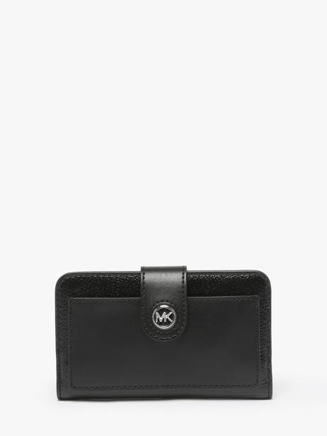 Portefeuille Cuir Michael kors Noir mk charm S4S0KF6L