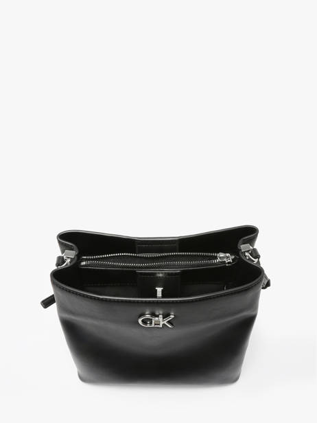 Sac Bandoulière Ck Convertible Polyester Recyclé Calvin klein jeans Noir ck convertible K612803 vue secondaire 3