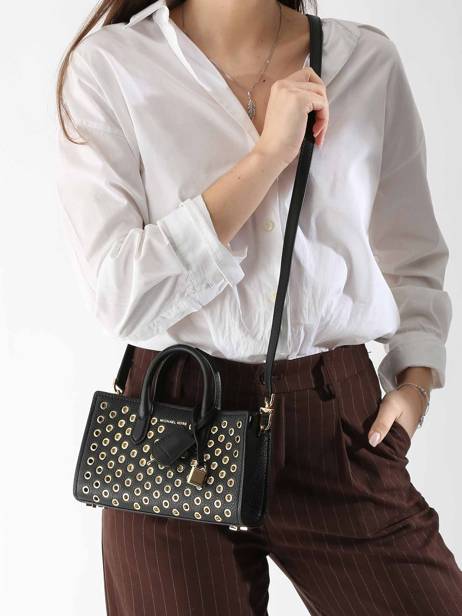 Sac Bandoulière Scarlett Cuir Michael kors Noir scarlett R5GETC0I vue secondaire 1