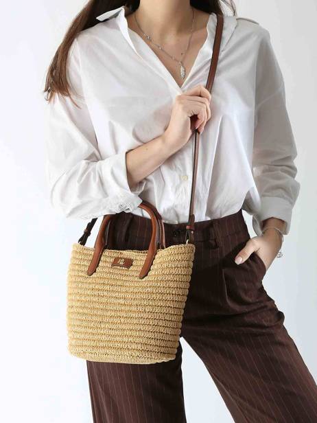 Sac à Main Brie Lauren ralph lauren Beige brie 31962120 vue secondaire 1