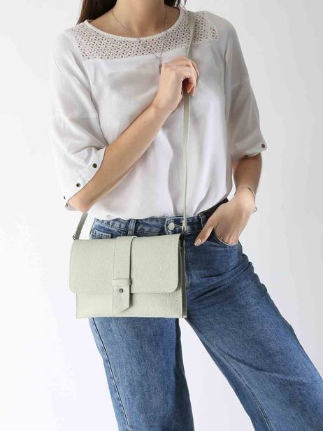 Shoulder Bag Caviar Leather Milano Green caviar CA240610 other view 1