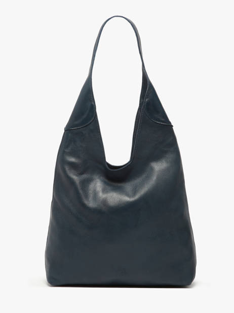 Shoulder Bag Cow Leather Basilic pepper Blue cow BCOW2M