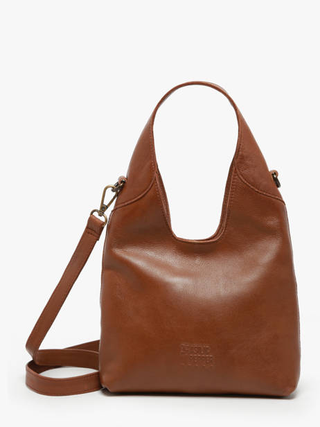 Shoulder Bag Cow Leather Basilic pepper Brown cow BCOW2S