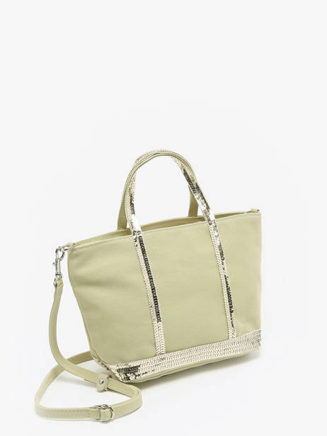 Crossbody Bag Baby Cabas Sequins Vanessa bruno Green cabas 1V40410 other view 2