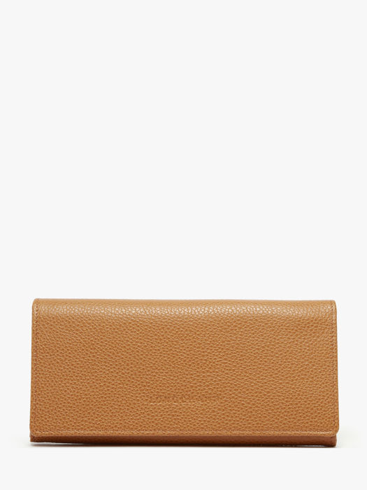 Longchamp Le foulonné Wallet Brown