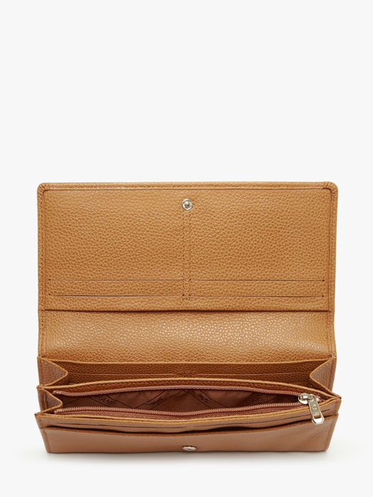 Longchamp Le foulonné Wallet Brown