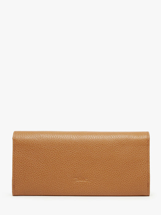 Longchamp Le foulonné Wallet Brown