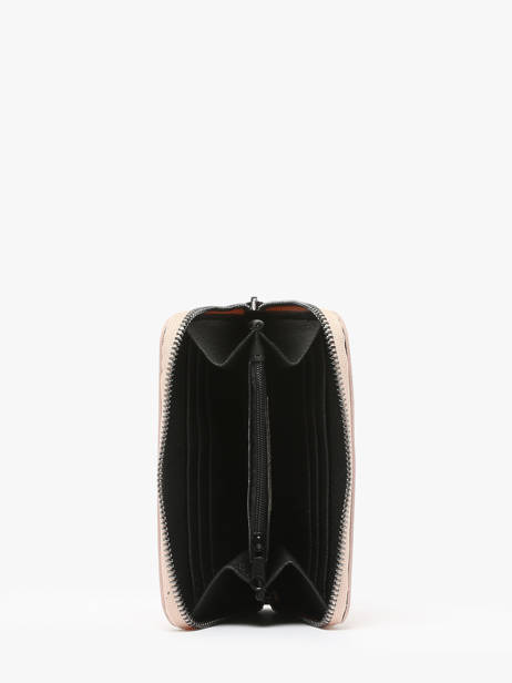 Caviar Leather Wallet Milano Pink caviar CA19043 other view 1