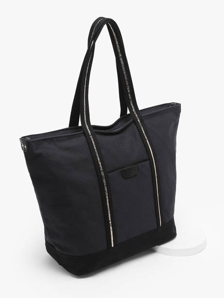 A4 Size Shoulder Bag Kaya Canvas Hexagona Blue kaya 5920056 other view 2