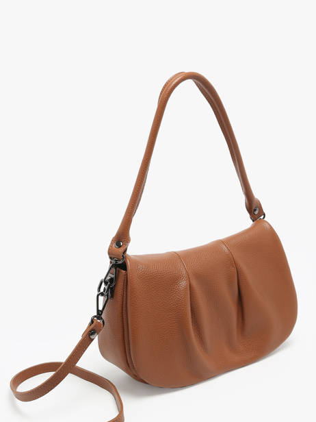 Crossbody Bag Caviar Leather Milano Brown caviar CA24116 other view 2