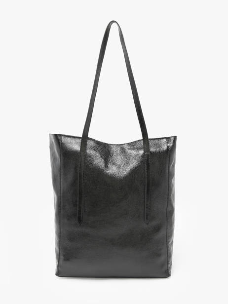 Sac Porté épaule A4 Nine Cuir Milano Noir nine NI24111 vue secondaire 4