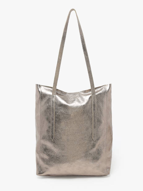 A4 Size Shoulder Bag Nine Leather Milano Brown nine NI24111 other view 4