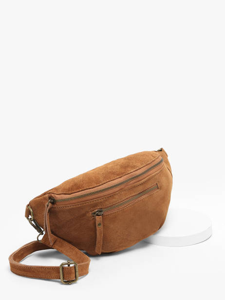 Belt Bag Milano Brown velvet VE24119 other view 2