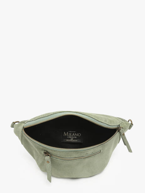 Belt Bag Milano Green velvet VE24119 other view 3