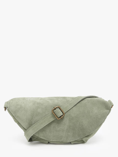 Sac Banane Milano Vert velvet VE24119 vue secondaire 4