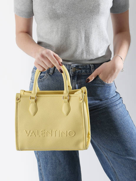 Satchel Rised Re Valentino Yellow rised re VBS8P905 other view 1