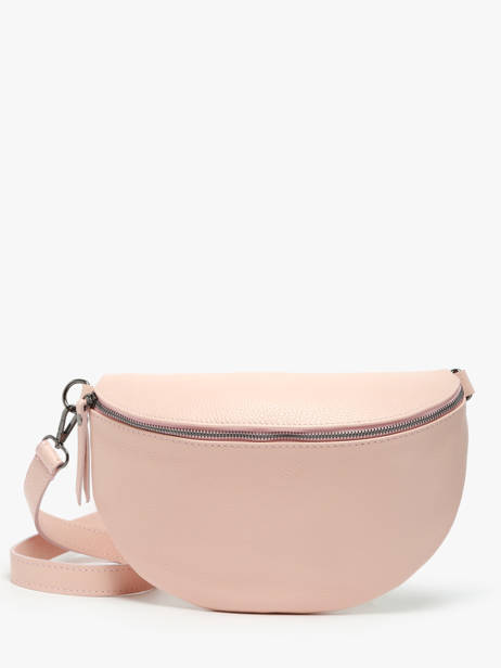 Leather Caviar Belt Bag Milano Pink caviar CA21123