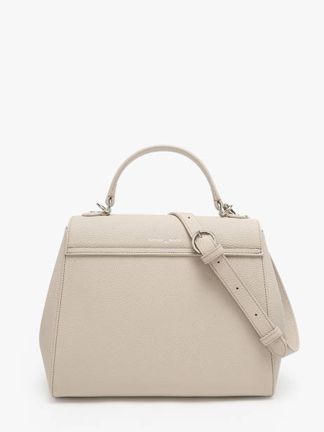 Sac Porté Main Ginkgo Cuir Nathan baume Beige ginkgo 1 vue secondaire 4