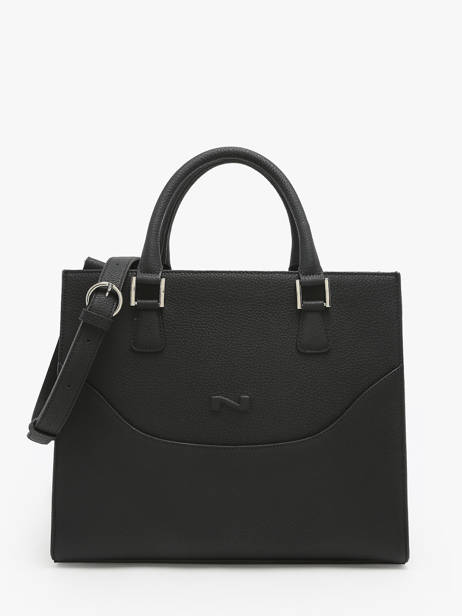 Satchel Event Leather Nathan baume Black event 8