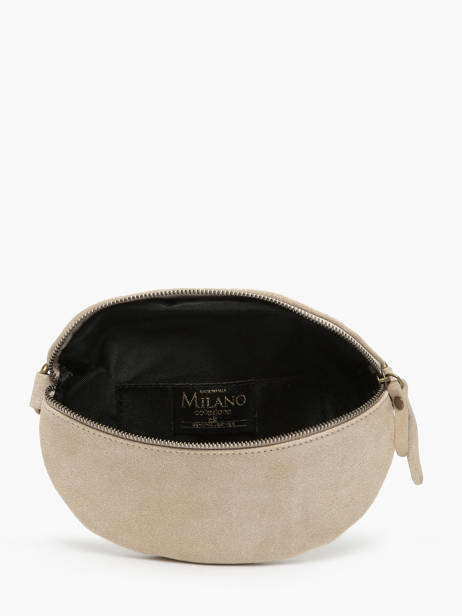 Belt Bag Milano Beige velvet VE19091 other view 3