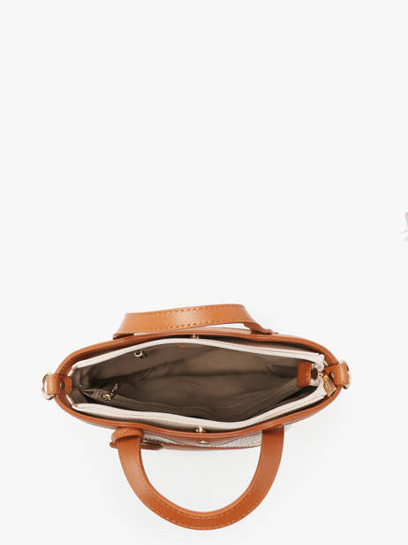 Satchel Judy Hexagona Beige judy 6520139 other view 3