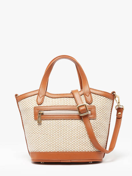 Satchel Judy Hexagona Beige judy 6520139 other view 4