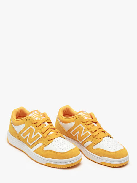 Sneakers 480 En Cuir New balance Jaune men BB480LWA vue secondaire 2