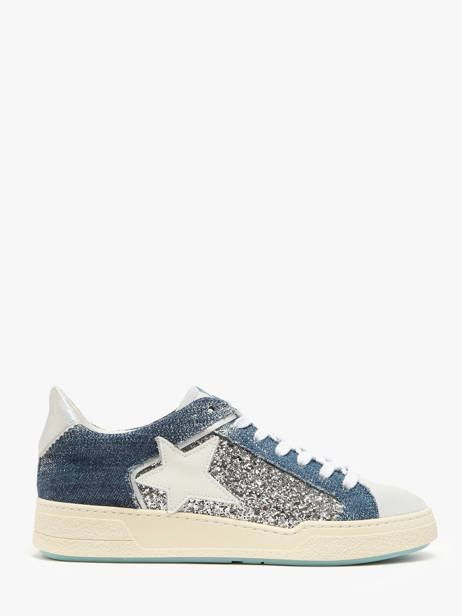 Sneakers Duck En Cuir Semerdjian Bleu women DUCKB723