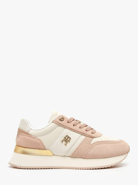 Sneakers In Leather Tommy hilfiger White women 84750K4