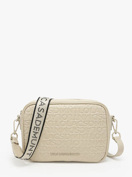 Sac Bandoulière Logo Lola casademunt Beige logo 65