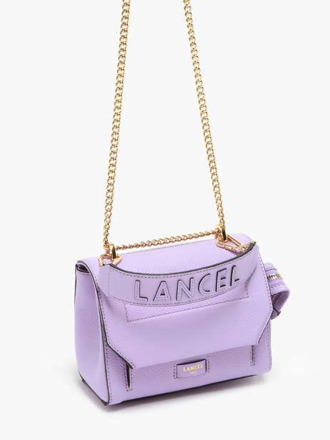 Top Handle S Ninon Leather Lancel Violet ninon A09221 other view 2