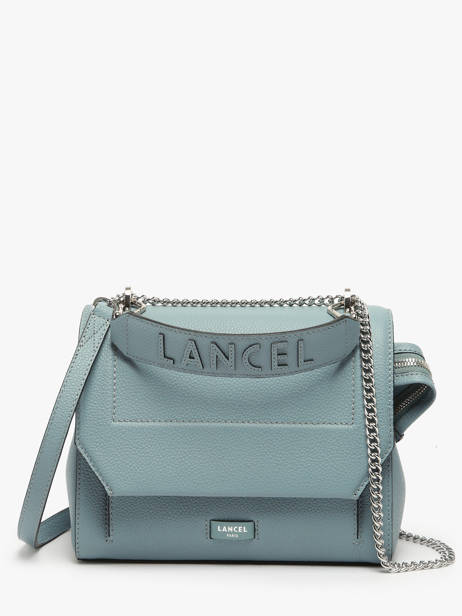 Top Handle M Ninon Leather Lancel Blue ninon A09222