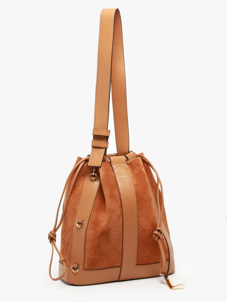 Sac Seau M Elles Cuir Lancel Marron elles A13360 vue secondaire 2